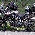 Motocykle turystyczne sercem czy szkielkiem i okiem - tiger 800 alpenmasters 2012