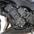 Yamaha Fazer8 male duze zmiany - silnik lewa strona yamaha fz8 fazer 2010 test motocykla 06