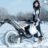 Yamaha WR250R na pierwszy motocykl dla kobiety - WR250R Zmija snieg