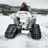 BRP Apache - test gasienic - Can-Am BRP po jezdzie w sniegu