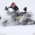 BRP Apache - test gasienic - Can-am Outlander zabawa w sniegu
