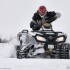 BRP Apache - test gasienic - zabawa w sniegu quadem can-am