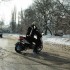 Jazda skuterem zima - krecenie kolek motowell