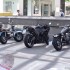 Kanior Trip 2012 podboj Europy na Hondzie CBF600S - motocykle zaparkowane
