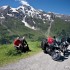 Motocyklowym spacerkiem po Alpach - Postoj Alpy na motocyklu