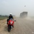 Motorismo Siberia Challenge ojciec syn Suzuki Hayabusa i podroz zycia - pyl po ciezarowce