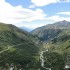 Alpy na motocyklu poskromic gory - Furkapass widok na Grimselpass
