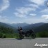 Podroz motocyklowa po Europie w trase na Hondzie CBF600 - postoj w gorach