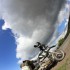 Samotna podroz motocyklem przygody na Kaukazie - Ciemne chmury znikaly z mojej drogi tuz po wyjezdzie z Kurdystanu
