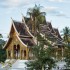 Swiat to za malo cztery kontynenty na motocyklach - architektura Laos