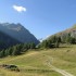 W Alpach na motocyklu z wizyta u krolowej przeleczy - Colle del Piccolo San Bernardo w oddali Mont Blanc
