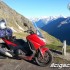 Honda Integra w Alpach turystyka z automatu - Honda Integra w gorach