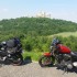 Na motocyklach wokol Adriatyku relacja z wyprawy - 03a Wegry zamek Csesznek