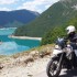 O motocyklowych psach podroznikach - Czarnogora rzeka Piva jezioro Pivsko podjazd od Hum do Durmitoru