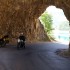 O motocyklowych psach podroznikach - Czarnogora rzeka Piva jezioro Pivsko podjazd od Hum do Durmitoru tunel