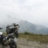 Poskromic Alpy na motocyklu po raz trzeci - mgla na Col de Tende