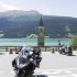 Poskromic Alpy na motocyklu po raz trzeci - z zatopiona wieza na Reschenpass