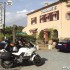 Austria Wlochy i Francja w maju - przed hotelem motocykle