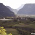 Austria Wlochy i Francja w maju - rzeka w gorach