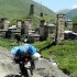 Dookola na dwoch kolach motocyklem po Europie czesc druga - zabudowania w gorach
