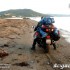 Hayabusa po Europie Long Way na Balkanach - motocyklem po plazy - Long Way na Balkanach