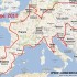 Kanior Trip Europe 2012 - mapa podrozy