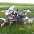 Motocyklami do Magadanu powrot z Azji do Bielska - motocykl w blocie