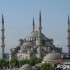 Motocyklem do Turcji Istambul - widok Blekitny Meczet