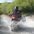 Motocyklem przez Afryke przygotowania - przejazd prze wode
