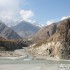 Motocyklem ze Szkocji do Nepalu Indie to terror na ulicach - Karakorum widok