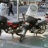 Motocyklem ze Szkocji do Nepalu Teheran czyli istne szalenstwo - przednia owiewka