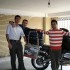 Motocyklem ze Szkocji do Nepalu Teheran czyli istne szalenstwo - przy motocyklu