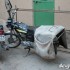 Motocyklem ze Szkocji do Nepalu magiczne Persepolis - motocykl przystosowany do przewozenia