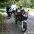 Rumunia i nie tylko turystyka motocyklowa - 02 postoj na chodniku