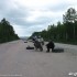Syberian Express motocyklem po Rosji - Droga przed Skoworodino