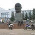 Syberian Express motocyklem po Rosji - Ulan Ude glowa Lenina