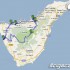 Wakacje na Teneryfie i wypozyczony motocykl - mapa trasa po teneryfie