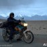 Wyprawa motocyklowa do Azji Centralnej - droga z gorami w tle Pamir