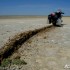 Wyprawa motocyklowa do Azji Centralnej - wysychajace slone jezioro