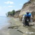 Youth Trip czyli motocyklem po Europie czesc pierwsza - postoj na plazy