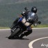 Suzuki V-Strom 650 ku przygodzie - Suzuki 650 Vstrom zakret