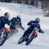 Iceracing na zamarznietym jeziorze - Ajo KTM na lodzie