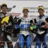 Moto GP w Katarze  sensacyjne podium - Podium Moto2  od lewej Redding Espargaro Nakagami