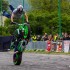 Wheelieholix Triumph na XIII Moto Show Bielawa - Stunt Moto Show Bielawa