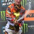 Jeffrey Herlings motocrossowym Mistrzem Swiata w MX2 - Herlings podium