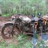 Motocykl wykopany w lesie - 8 znalezisko