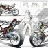Bardzo wyjatkowe Ducati Panigale Superleggera - szkice