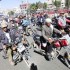 Zakaz jazdy motocyklami spowodowal zamieszki - Demonstracja motocyklistow w Jemenie