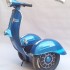 Vespa Segway  stylowo oldschoolowo - Segway na grubo