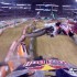 Justin Barcia rozrabia podczas AMA Supercrossu w Arlington - Ken Roczen cam shot